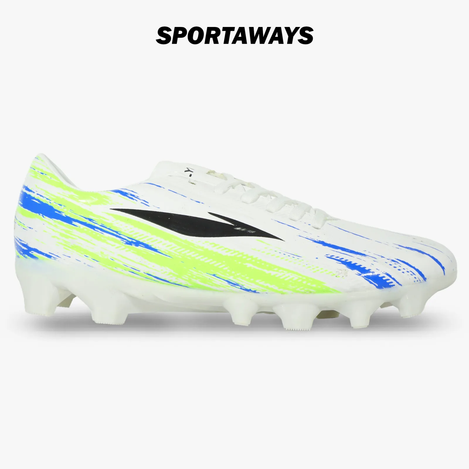 Sepatu Bola Lycan Tundra V2 FG - White/Black 