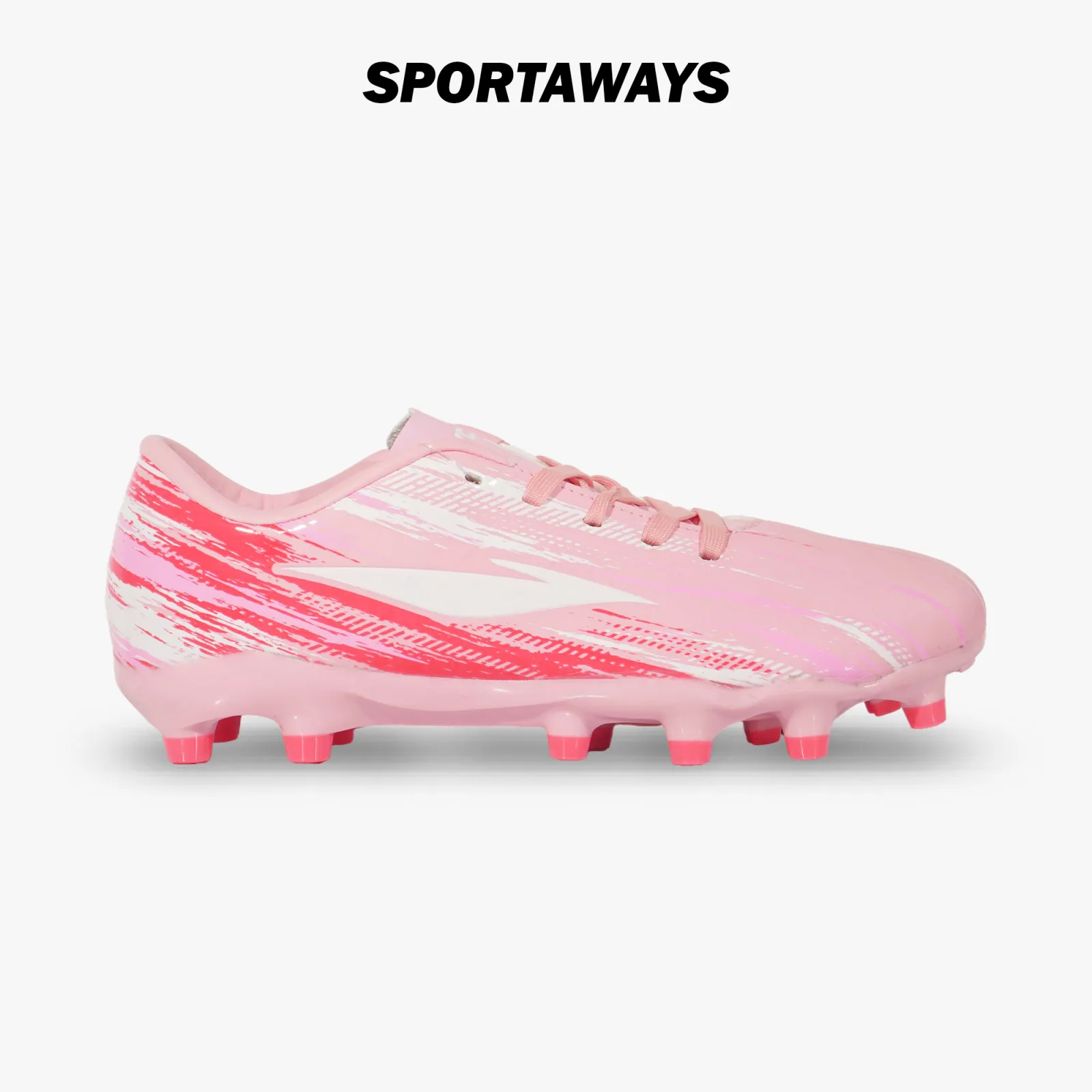 Sepatu Bola Lycan Tundra V2 JR FG - Pink/White 