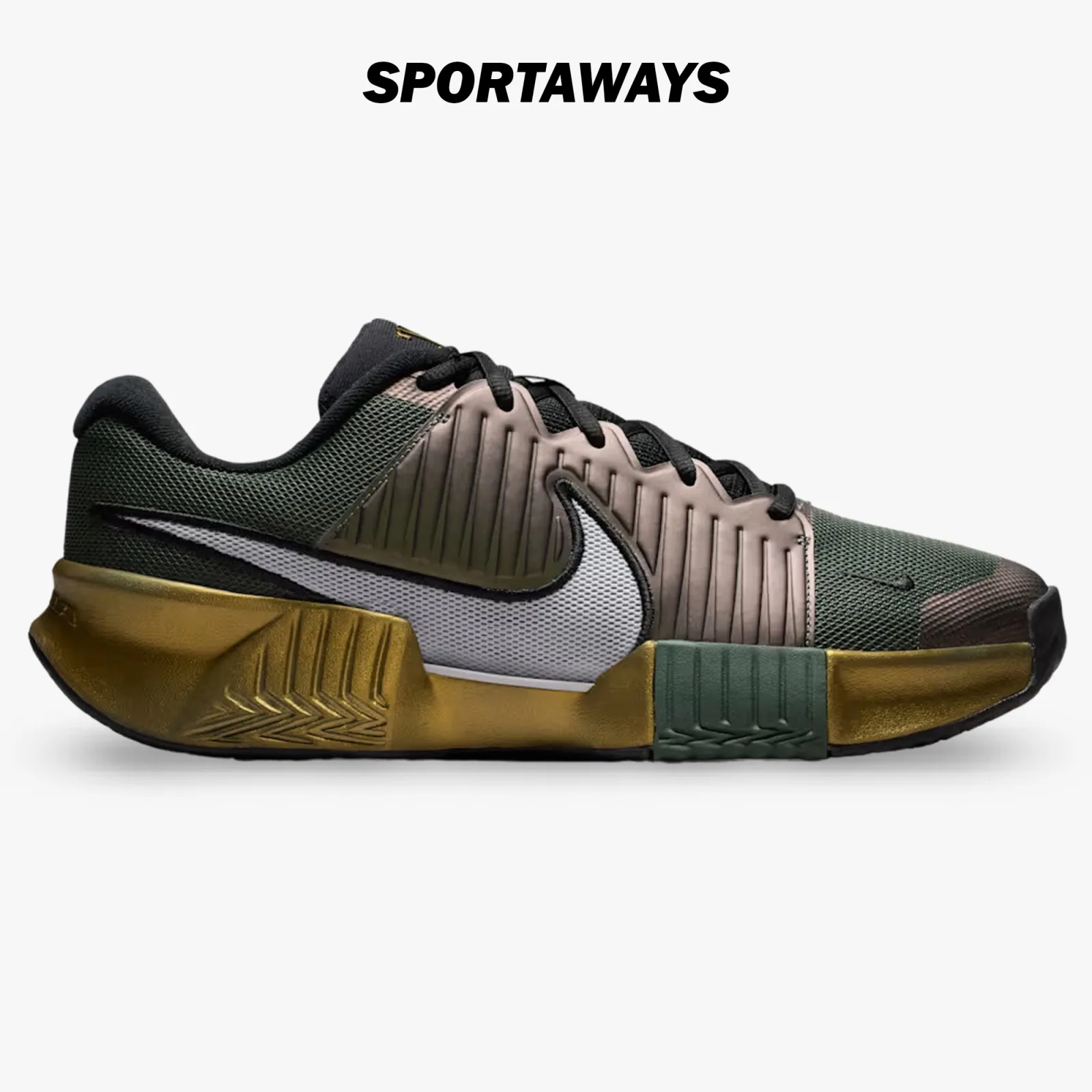 Sepatu Tennis Nike M Challenge Pro Cly Prm IM4112 300 - Camo Green