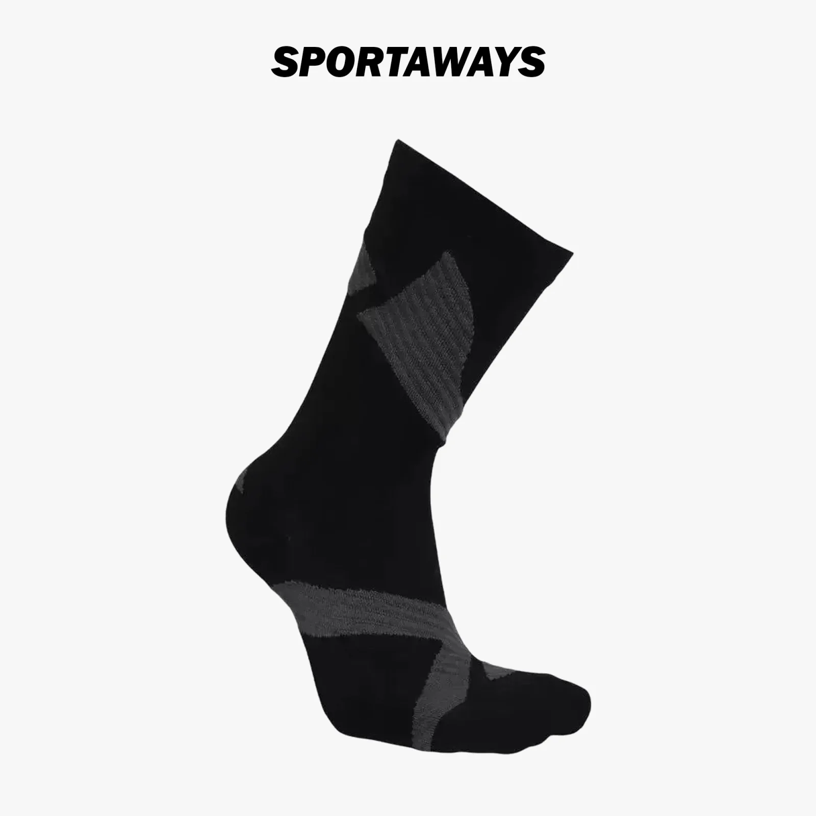 Kaos Kaki Ortuseight Hyperfuse 2.0 Socks - Black/Grey