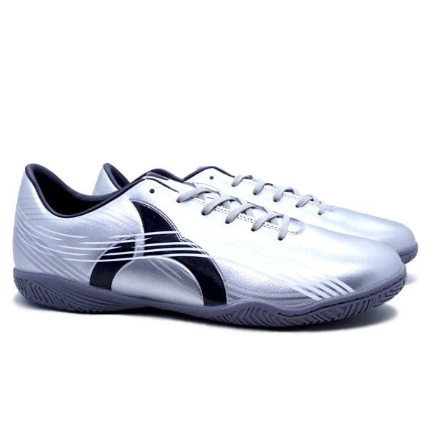 Sepatu Futsal Ortuseight Horizon IN - Silver/Black/White