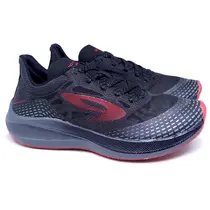 Sepatu Running 910 Haze 1.5 - Hitam/Abu/Merah