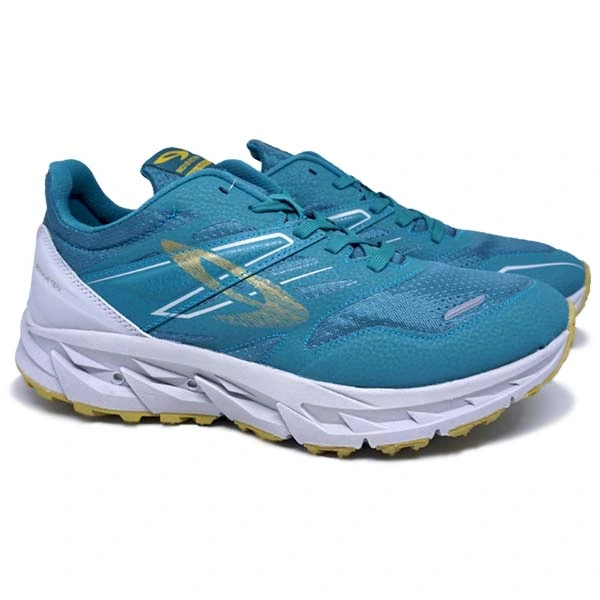 Sepatu Running 910 Yuza Evo - Hijau/Abu/Emas