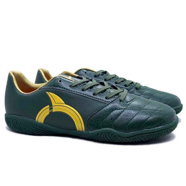 Sepatu Futsal Ortuseight Mirage IN - Dark Green/Gold