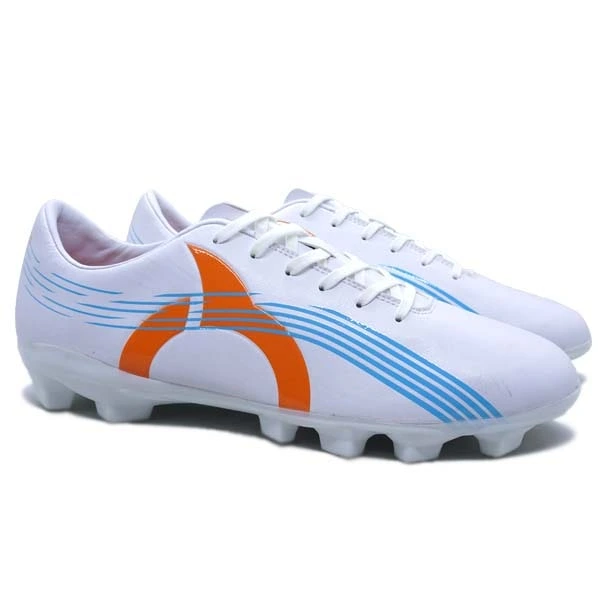 Sepatu Bola Ortuseight Horizon FG - White/Cyan/Ortrange