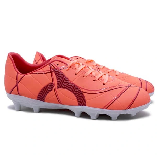 Sepatu Bola Ortuseight Zenith FG - Peach/Maroon