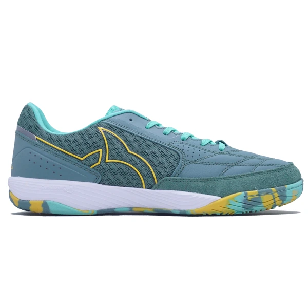Sepatu Futsal Ortuseight Jogosala Vanquish - Moss Green/Mustard/Teal