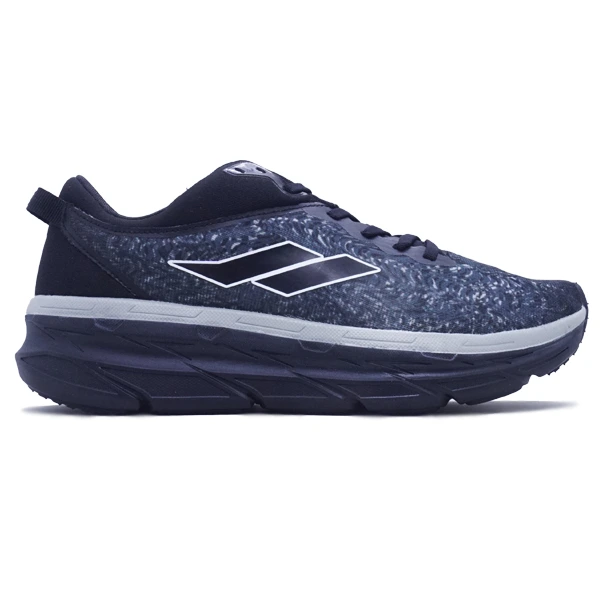 Sepatu Running Mills Enermax Flasma - Black/Light Grey/White