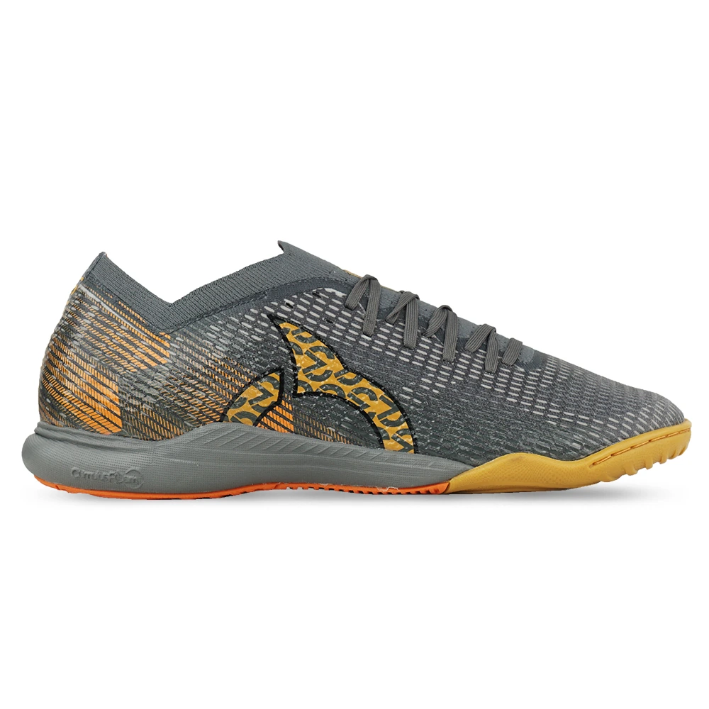Sepatu Futsal Ortuseight Catalyst Liberte V3 IN - Asphalt/Ortrange
