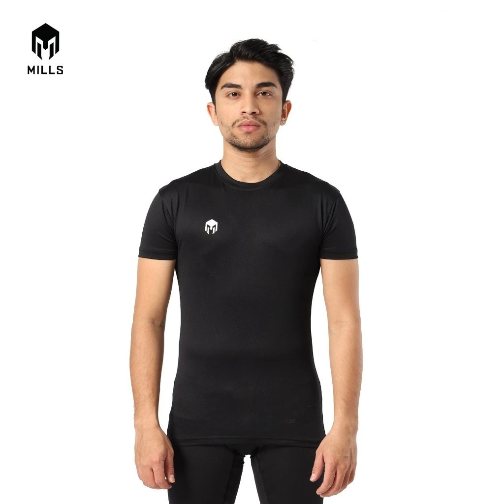 Mills Baselayer Short Sleeve 11003 - Black