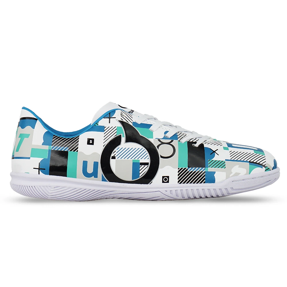 Sepatu Futsal Ortuseight Memphis IN - White/Black/Blue