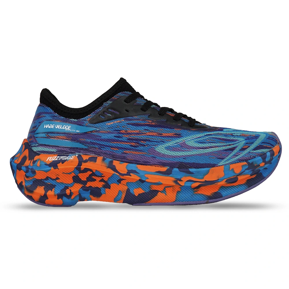 Sepatu Running 910 Haze Veloce Gravity - Biru/Orange/Navy