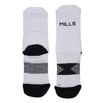 Kaos Kaki Mills Nubar Quarter Sock A1 4003 - White/Grey