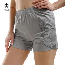 Celana Mills Fastrack Running Short Women 2.0 39004 - Grey