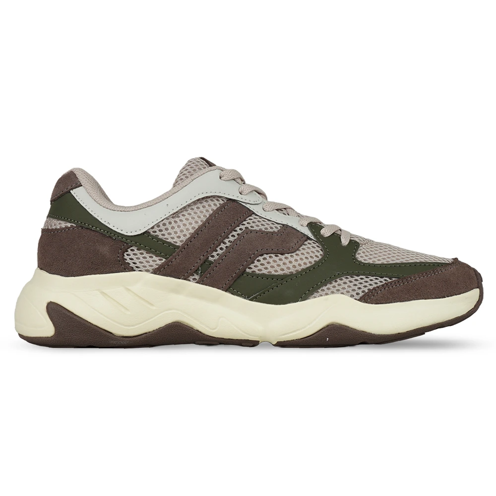 Sepatu Casual Piero Ergo 2000 PRM - Cream/Off White/Brown