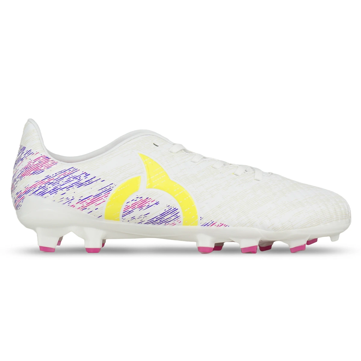 Sepatu Bola Ortuseight Forte Vantage V2 FG - White/Yellow