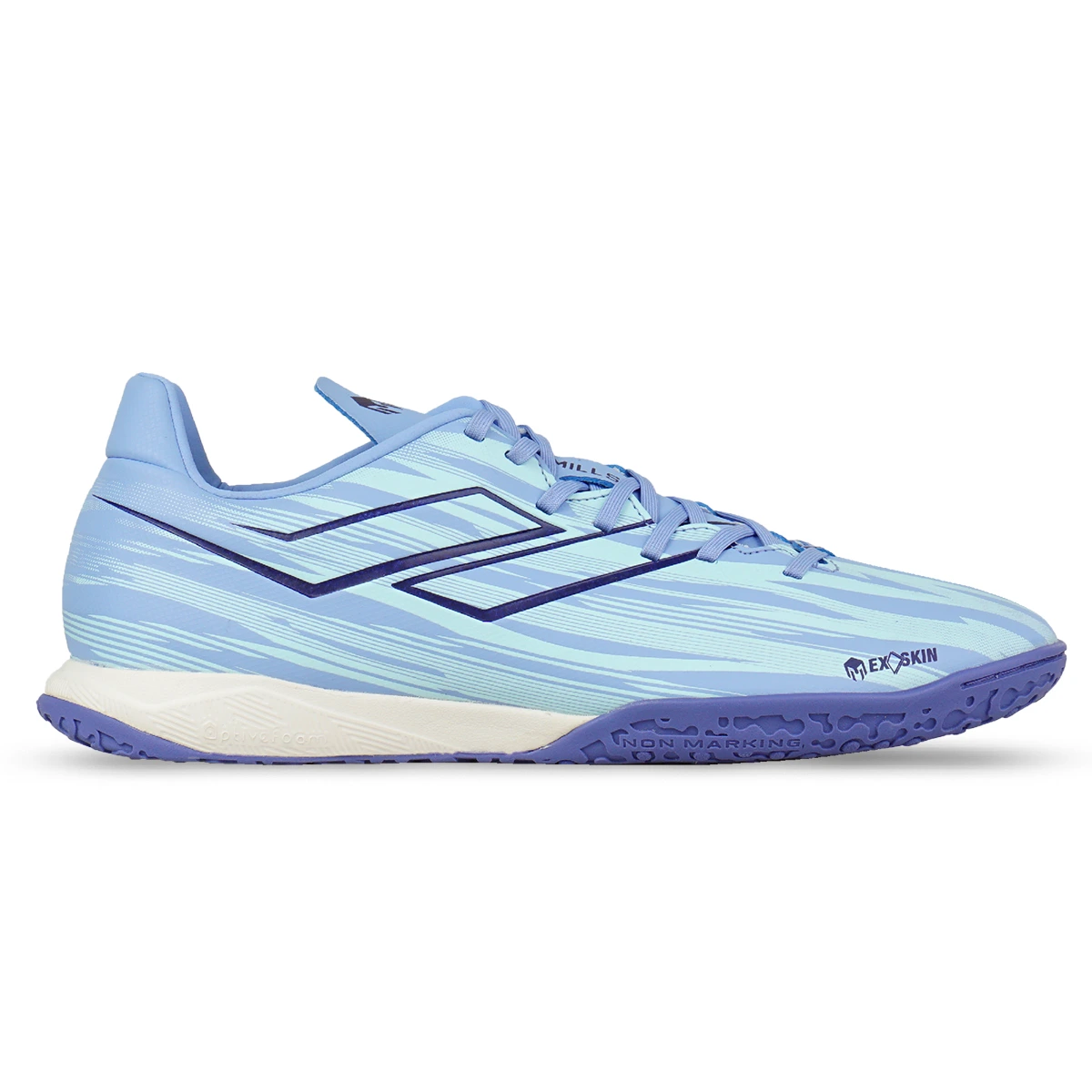 Sepatu Futsal Mills Espada IN - Lavender/Sky Blue