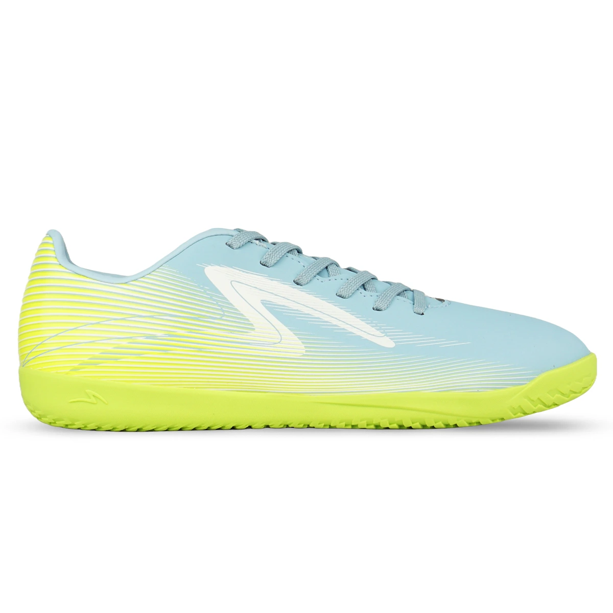 Sepatu Futsal Specs Aerodyne IN - Sterling Blue/Mystic Blue/Yellowish Green