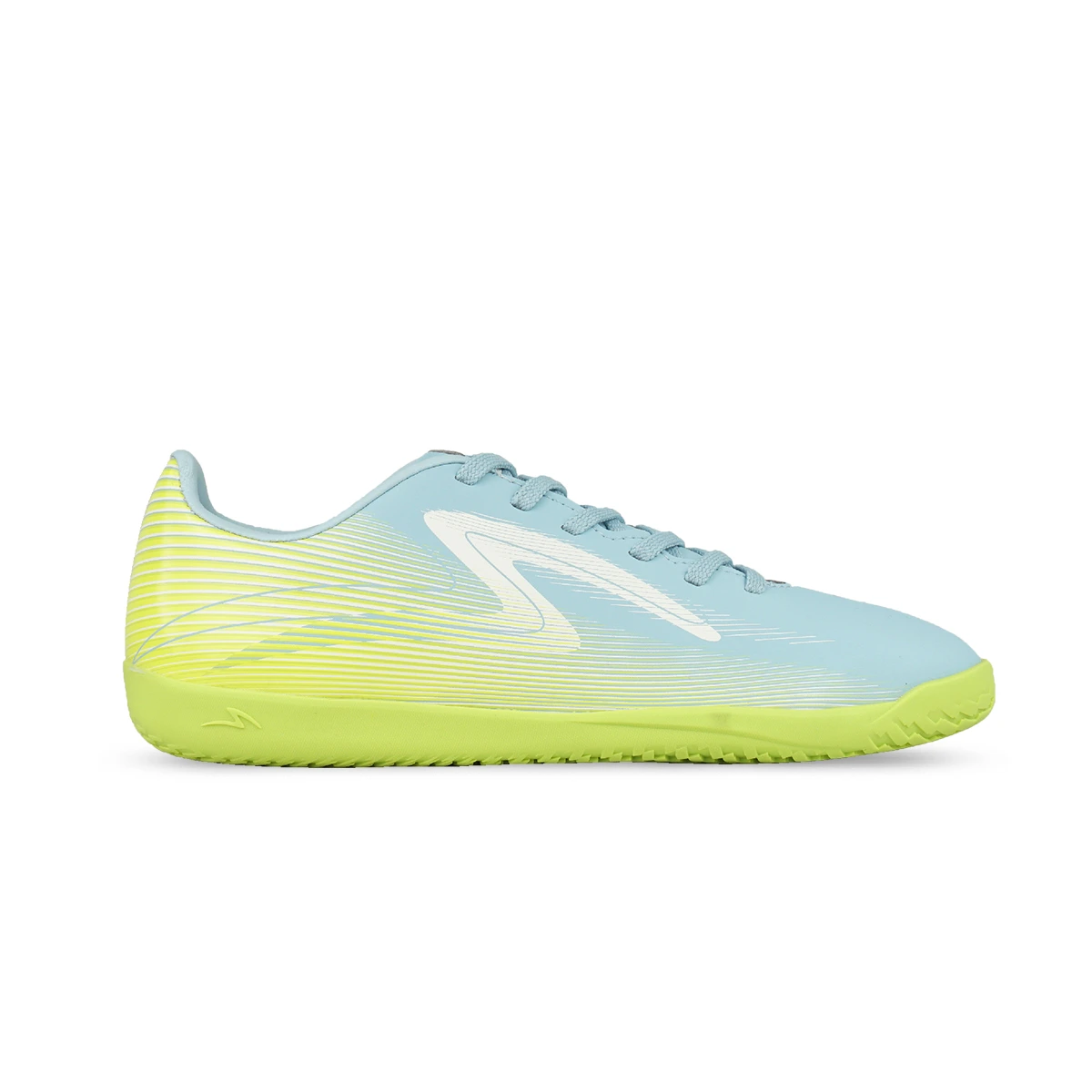 Sepatu Futsal Anak Specs Aerodyne JR IN - Sterling Blue/Mystic Blue/Yellowish Green