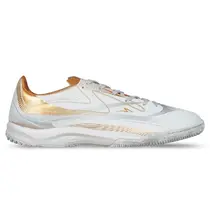 Sepatu Futsal Specs Galactica Morph IN - White/Pale Gold
