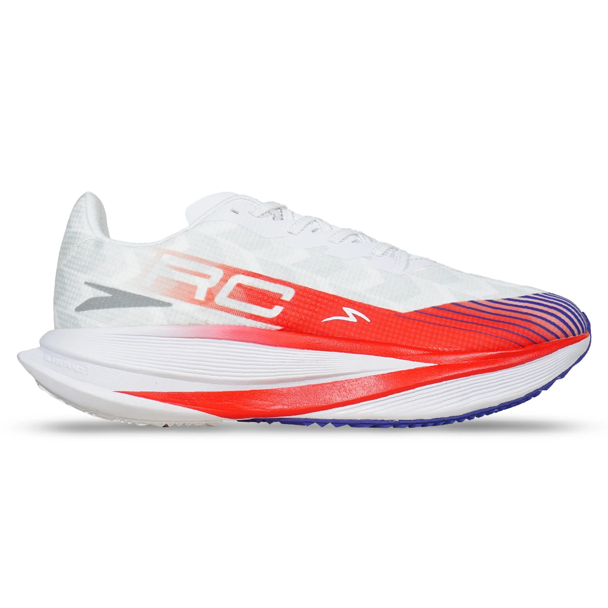 Sepatu Running Specs Flybird SV Subs1 - White/Cell Red/Nuit Blanche