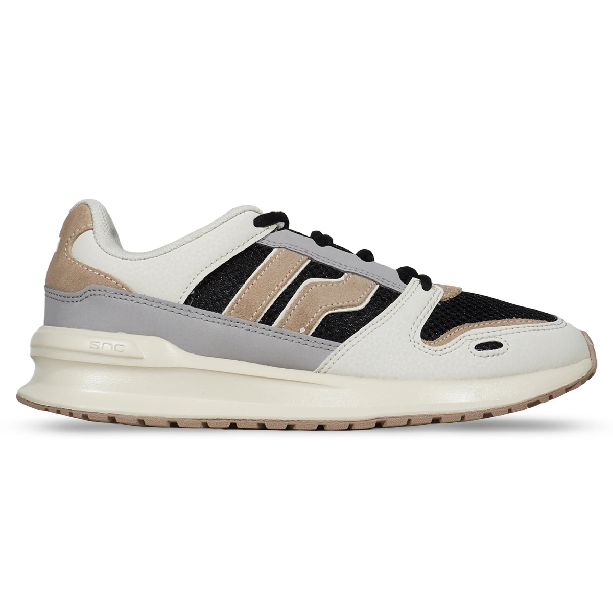 Sepatu Casual Piero Jogger 24 PRM - Light Grey/Dyster White/Pale Brown