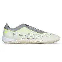 Sepatu Futsal Specs Accelator Alphaform Core IN - Vanilla Ice/Flint Gray/Green Gecko