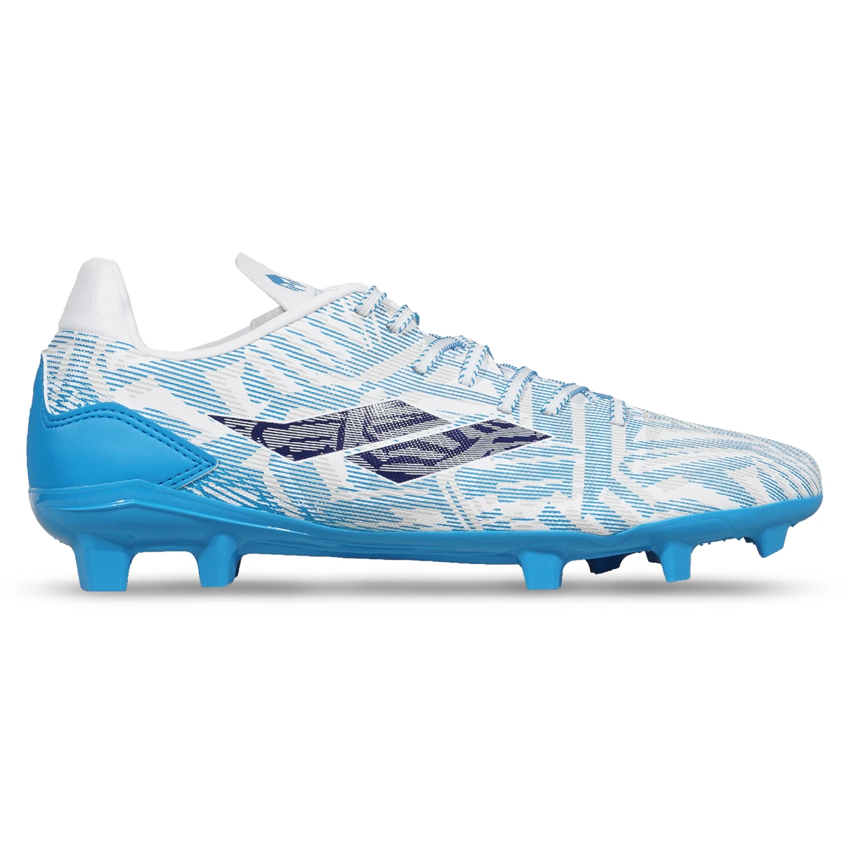 Sepatu Bola Mills Vonix FG - White/Ocean.Blue