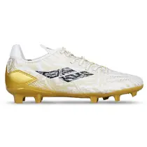 Sepatu Bola Mills Vonix FG - White/Gold
