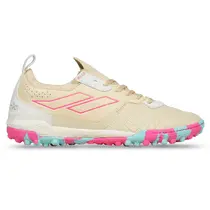 Sepatu Futsal Mills Voltasala Pro Nemesis Turf - Beige/Pink/Lt.Blue