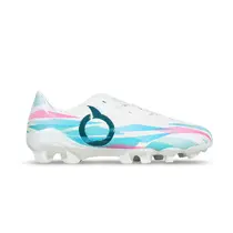 Sepatu Bola Anak Ortuseight Catalyst Hyperion FG JR - White/Cyan/Pink