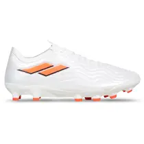 Sepatu Bola Mills Vizara Elite FG - White Pearlized/Orange/Black