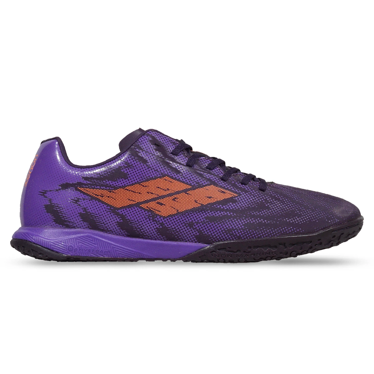 Sepatu Futsal Mills Xenon IN - Purple/Orange