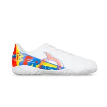 Sepatu Futsal Anak Ortuseight Catalyst Liberte V4 IN CH - White/Ortred