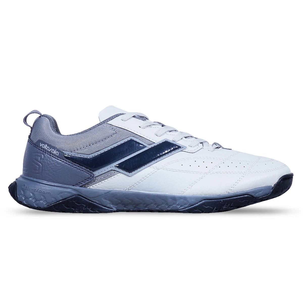 Sepatu Futsal Mills Voltasala Mirage - Grey/Black