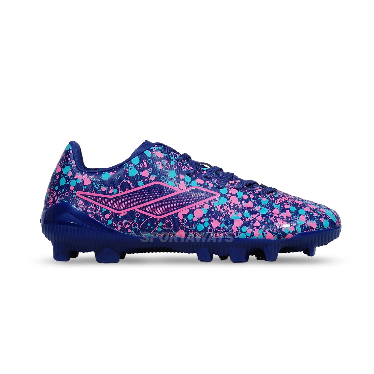 Sepatu Bola Mills Oxy FG JR - Navy/Magenta