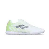 Sepatu Futsal Mills Xenon IN JR - White/Lime Green