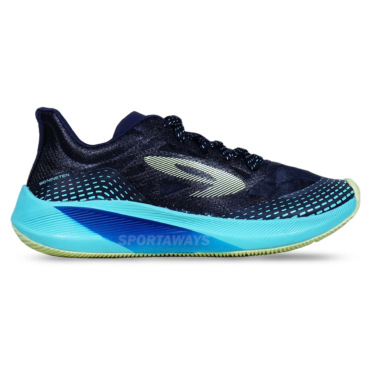 Sepatu Running 910 Haze 1.5 SE - Biru Tua/Hijau Tosca/Lime