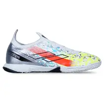 Sepatu Futsal Mills Xyclops Speedfreak IN - Silver/Black/Rbg