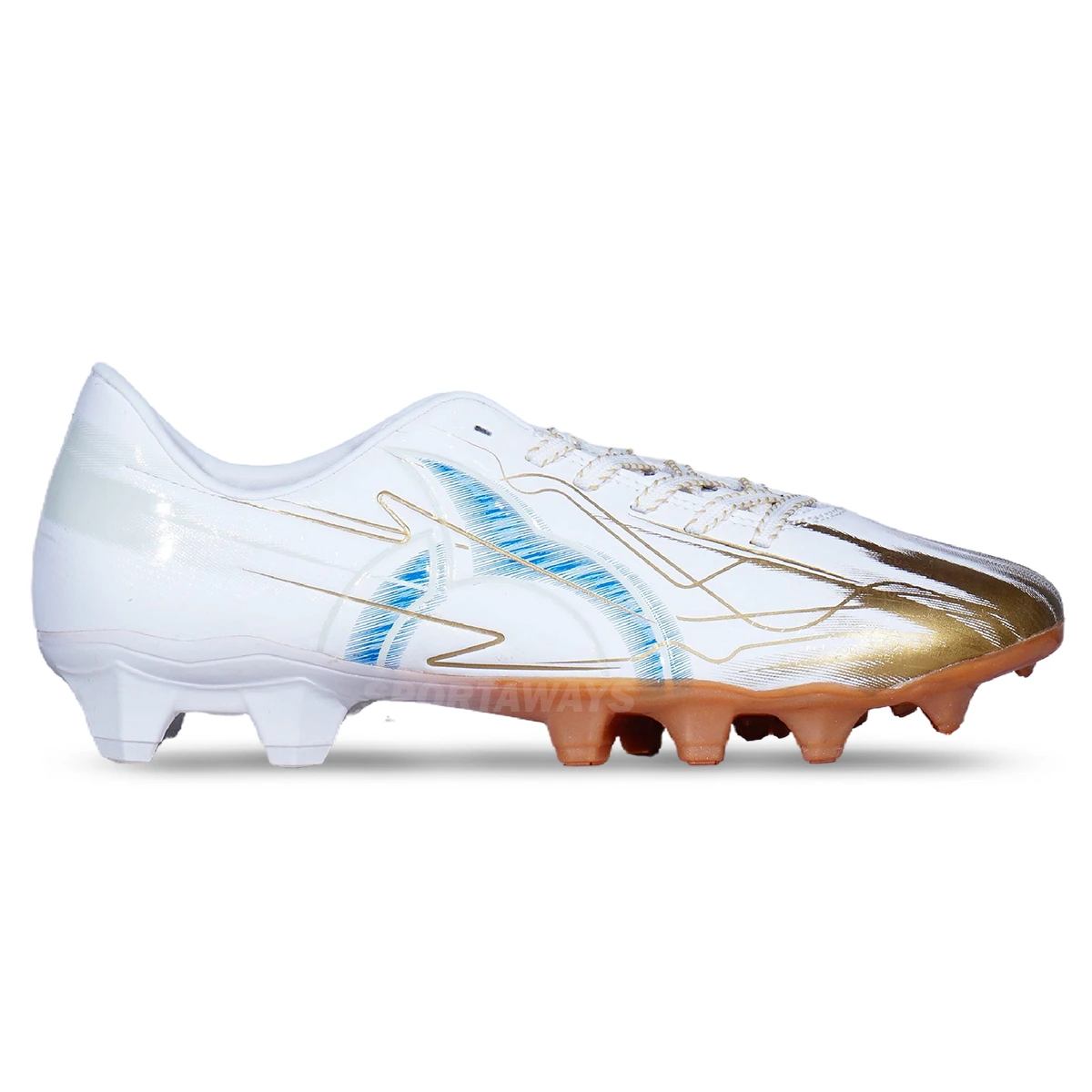 Sepatu Futsal Ortuseight Catalyst Legion V5 IN - Off White/Gold