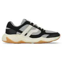 Sepatu Casual Piero Ergo 2000 - Black/Off White/Gum