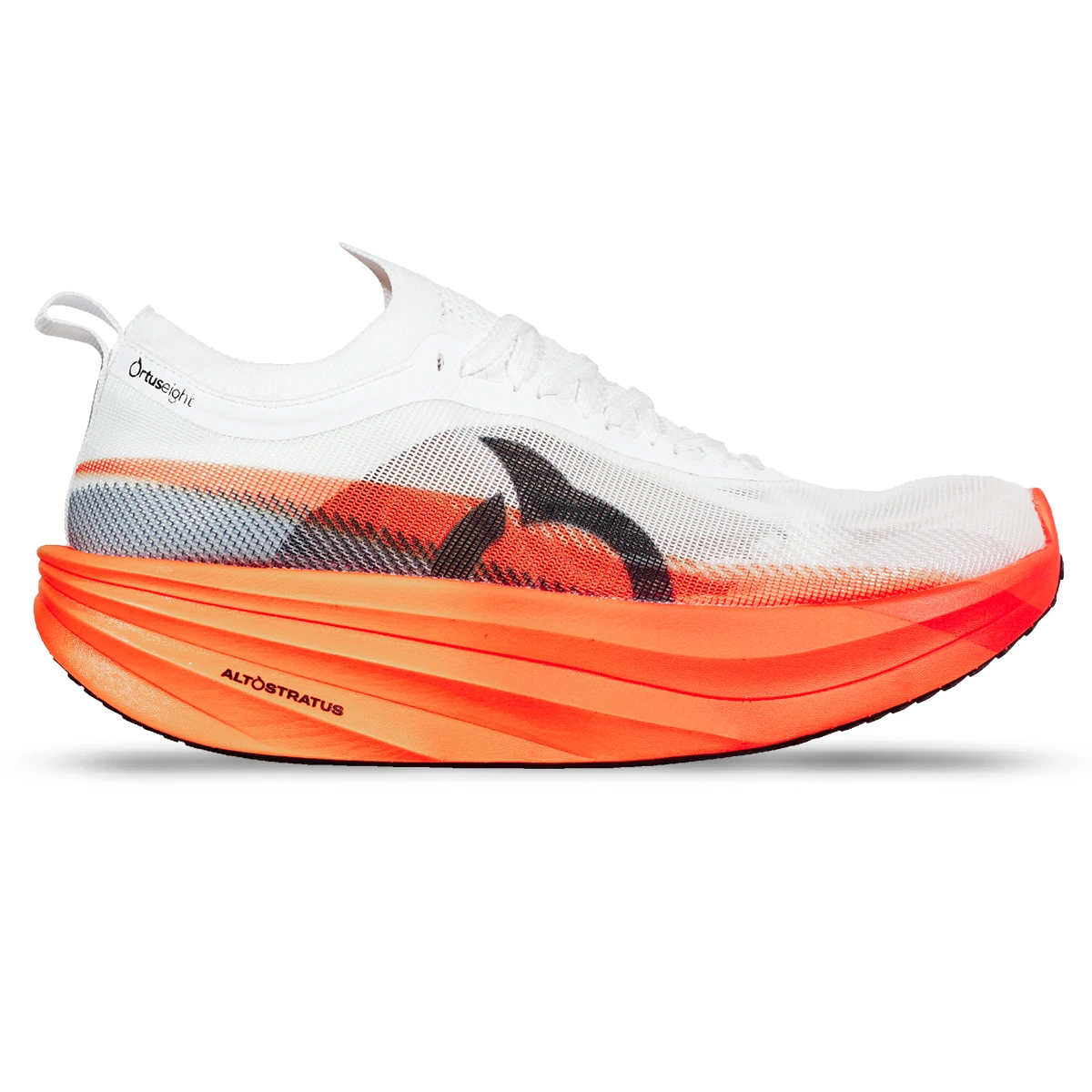Sepatu Running Ortuseight Hypersonic 2.0 - White/Ortrange