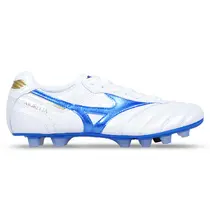 Sepatu Bola Mizuno Morelia II Japan P1GA240125 - White/Laser Blue/Gold