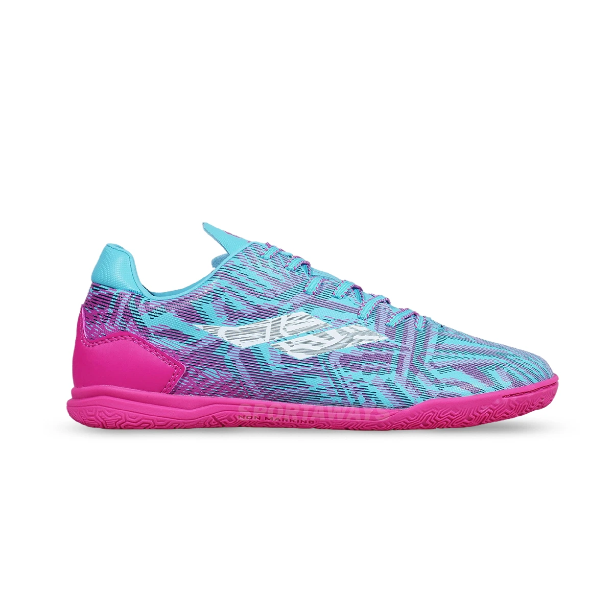 Sepatu Futsal Mills Vonix IN JR - Tosca/Magenta