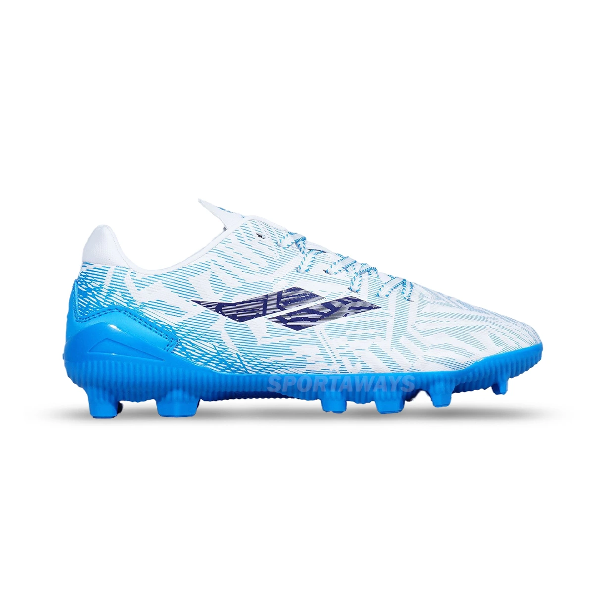 Sepatu Bola Anak Mills Vonix FG JR - White/Ocean Blue