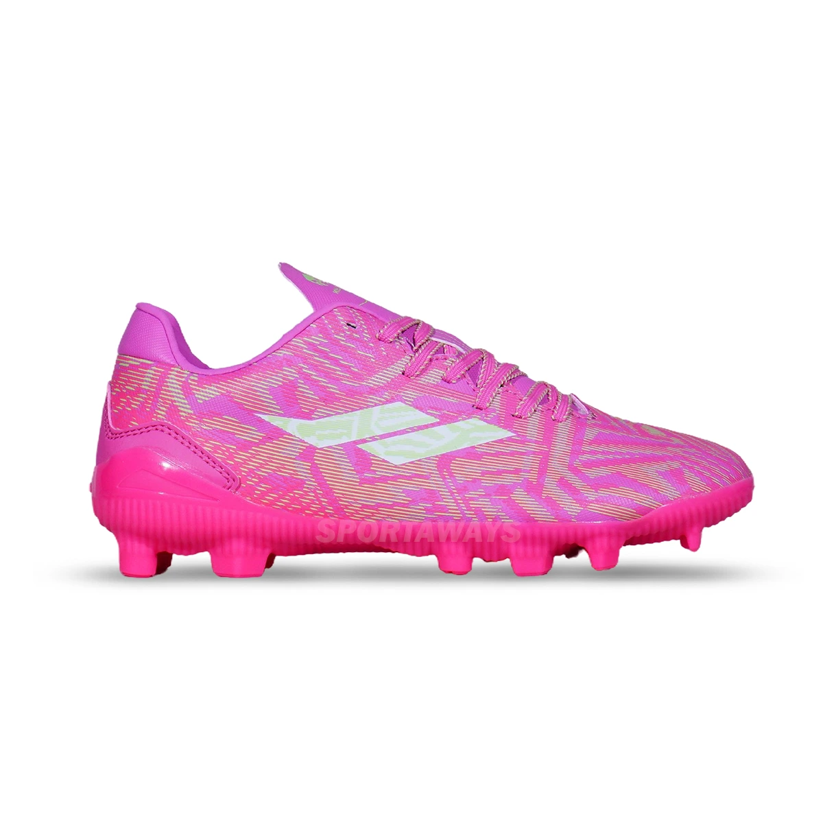 Sepatu Bola Anak Mills Vonix FG JR - Magenta/White