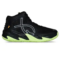 Sepatu Volley Fixch Oppus - Black/Spring Green/Silver