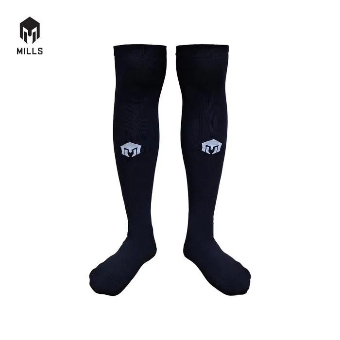 Kaos Kaki Mills Soccer Socks A1 1015 - Black/White