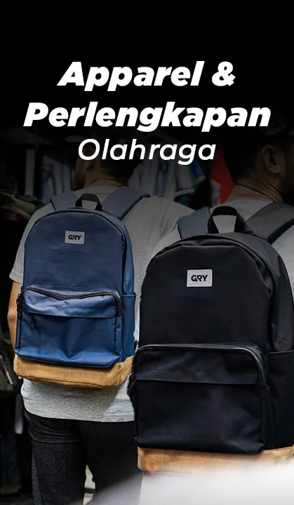 Apparel Perlengkapan Olahraga Banner