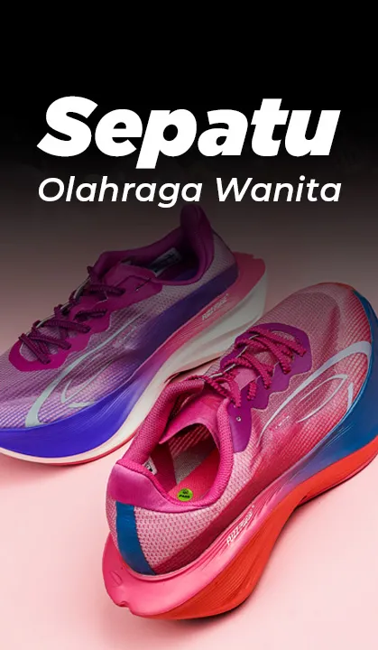 Koleksi Sepatu Olahraga Wanita Banner